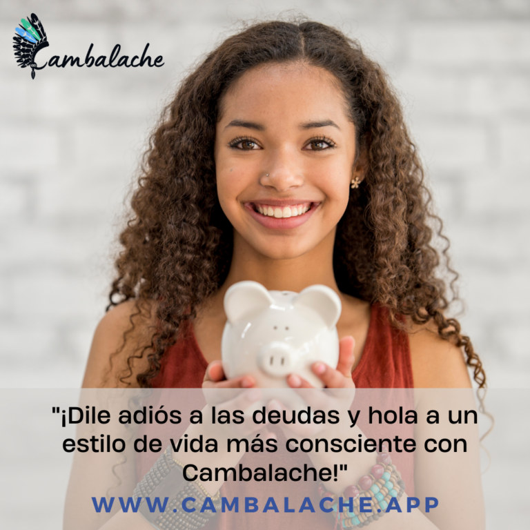 No soy tacaño por no comprar, soy inteligente por usar la app Cambalache