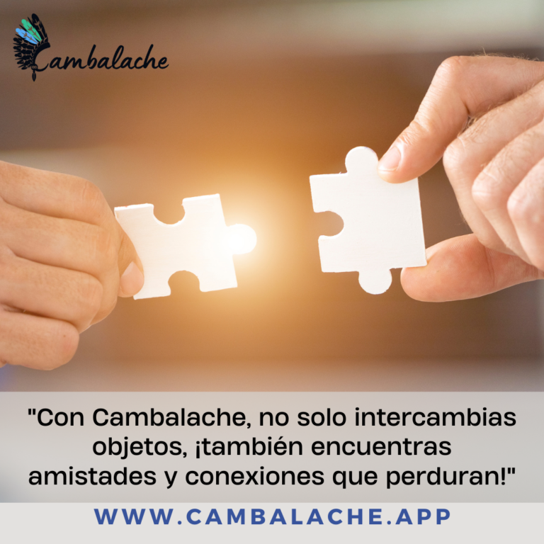 “La Fuerza de la Comunidad: Cómo Cambalache Transforma el Intercambio en una Experiencia Colectiva”