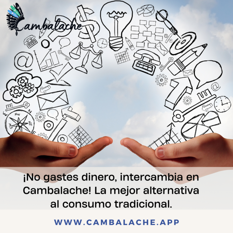El Trueque: Una Filosofía de Vida Basada en el Aprovechamiento de Artículos y Servicios