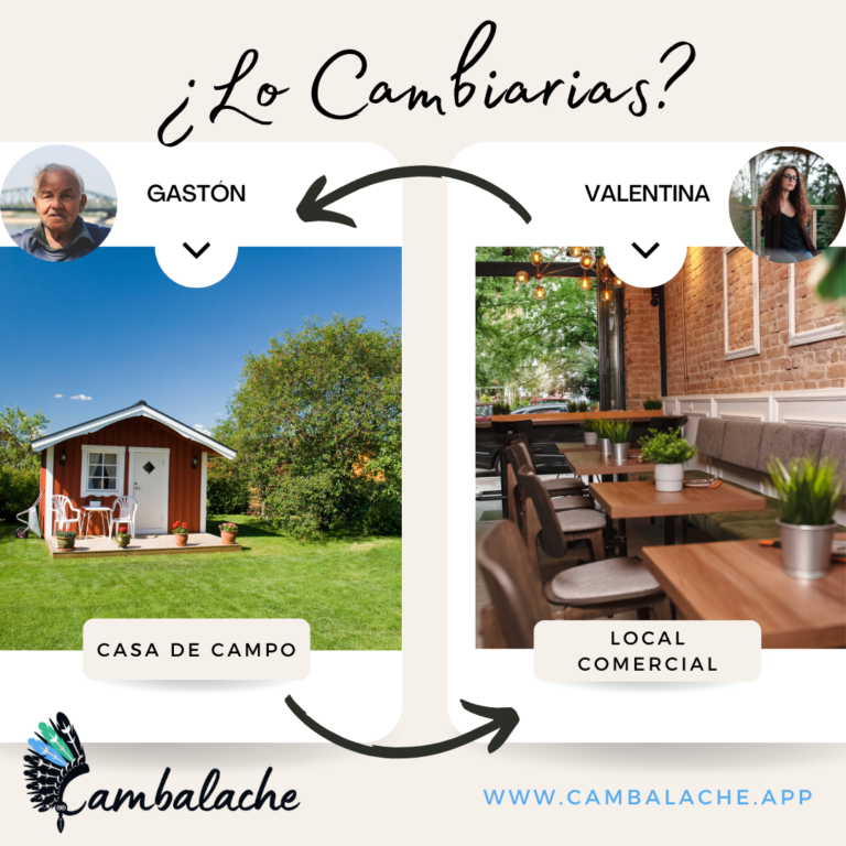 Guía completa para el intercambio de casas con Cambalache